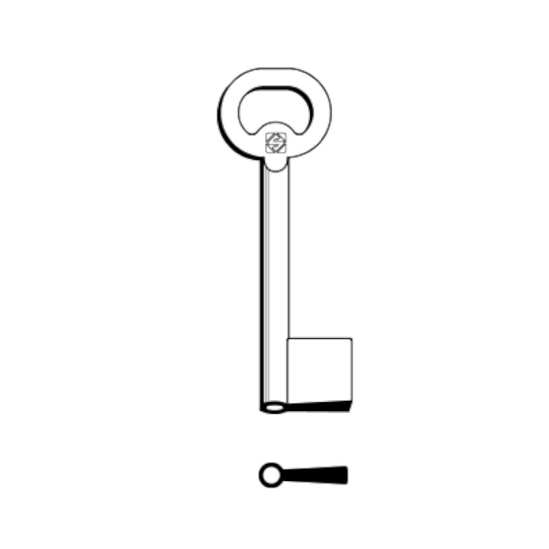 Trezorový klíč 6HOB6