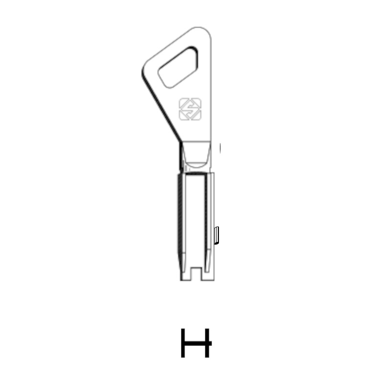 Trezorový klíč FT500 (Silca)