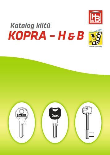 Katalog klíčů KOPRA - H&B