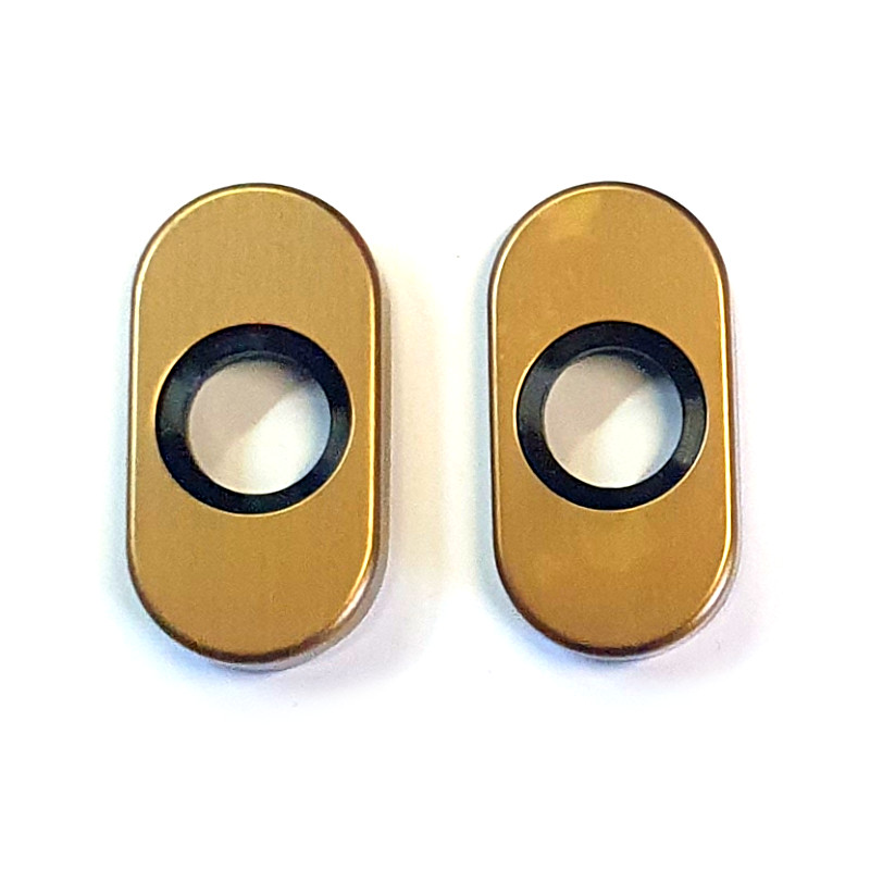 Horní rozeta Monet ovál bez kliky - F4