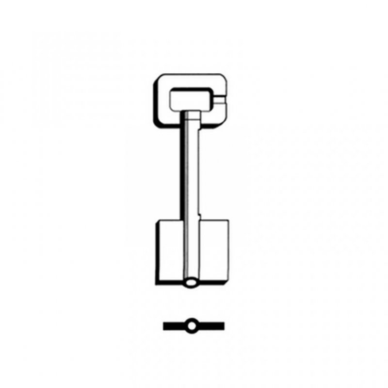Trezorový klíč 8373C (Silca)