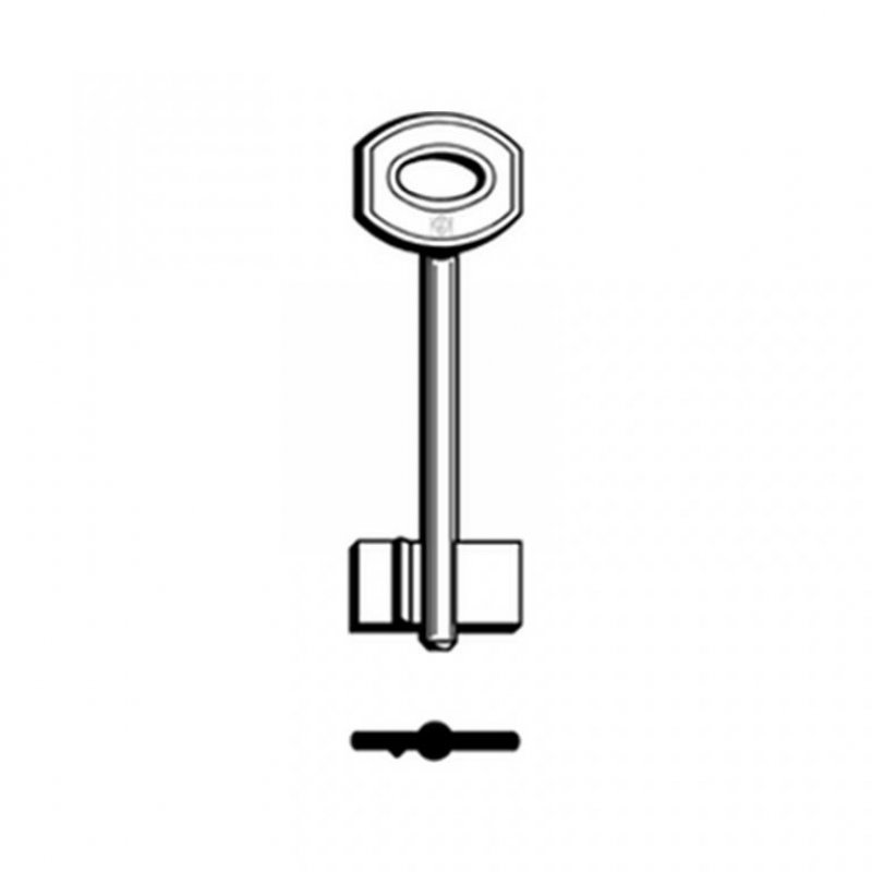 Trezorový klíč JW40 (Silca)