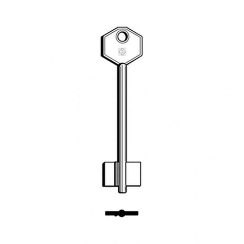 Trezorový klíč POL (Silca)
