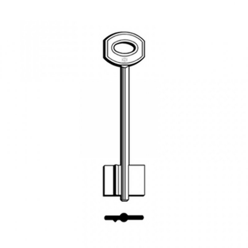 Trezorový klíč JW90 (Silca)