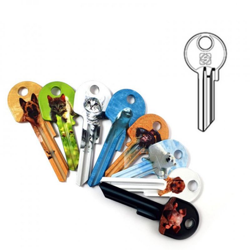 Obrázkový klíč - zvířátka FB25R (Silca)