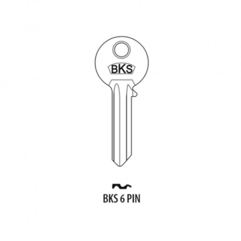 Klíč BKS 6 PIN Kopra