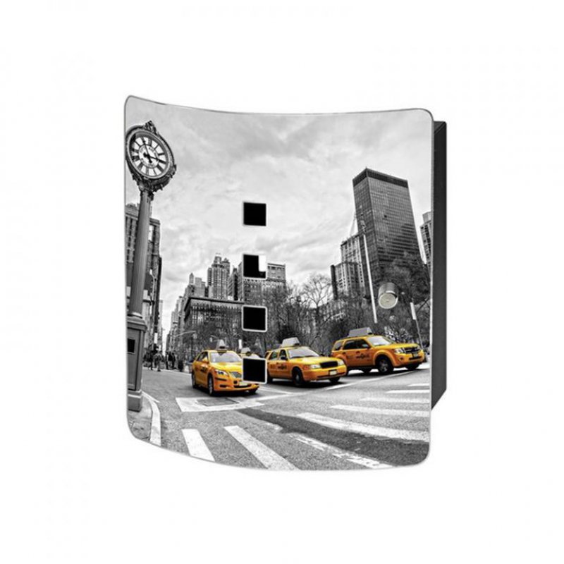 Schránka na klíče s motivem - Manhattan