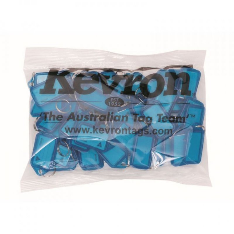 Visačka Kevron ID5 – balení sáček 50 ks modrá