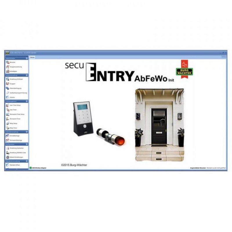 Software secuENTRY 7094 AbFeWo