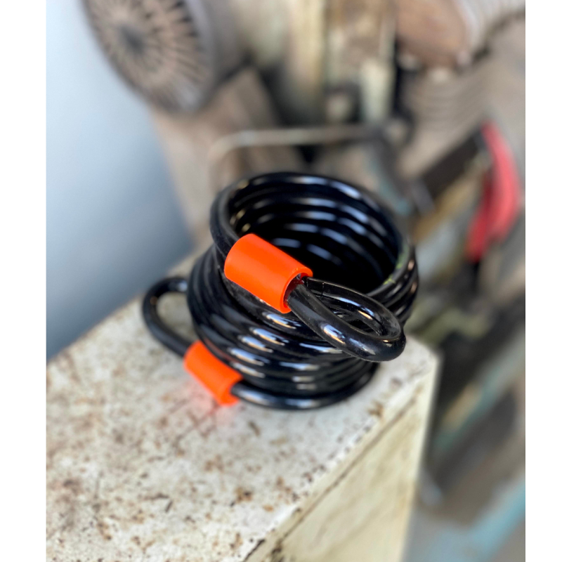 Dlouhý spirálový kabel BW 750 s očky