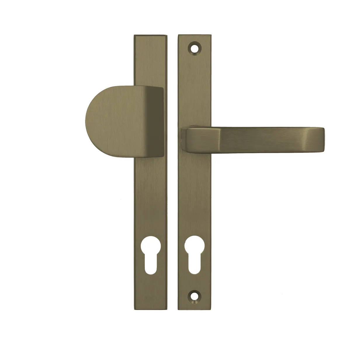 Úzké kování AXA Slim Plus, klika-madlo 92/F4