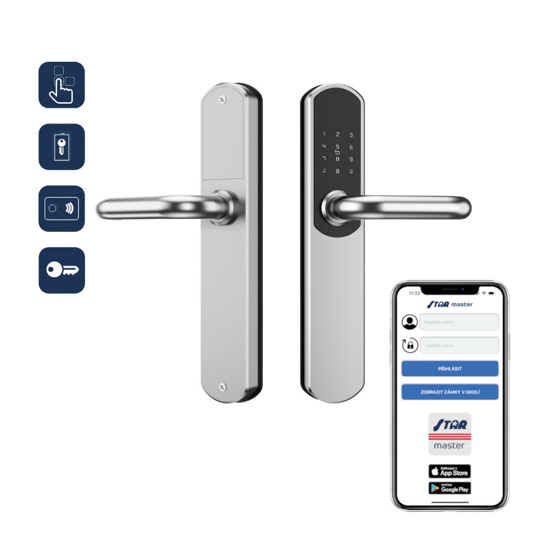 Hotelová kování STAR Smart - široké