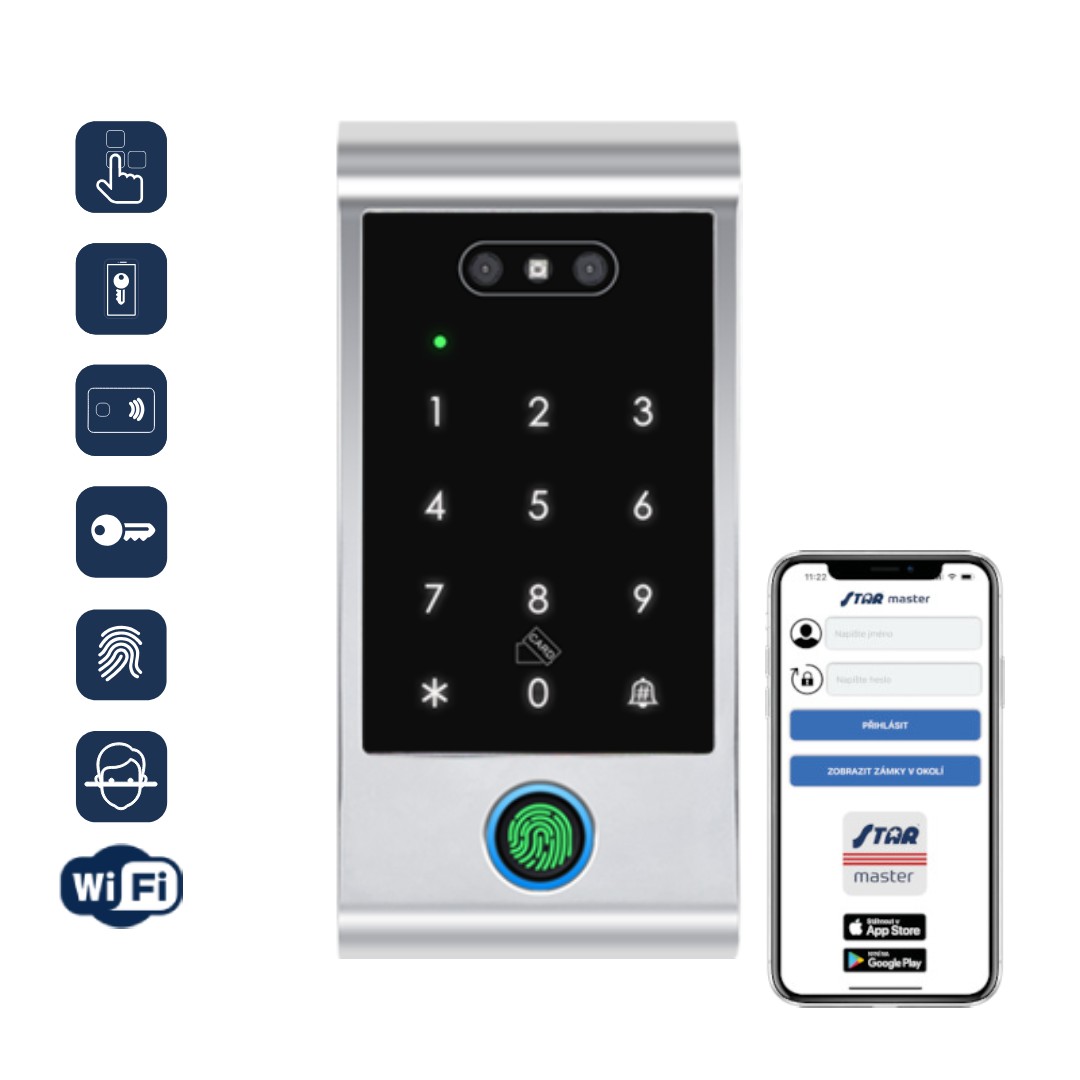 Stěnová čtečka STAR Smart (VF6,HF6)