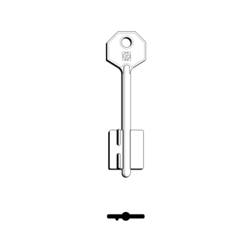 Trezorový klíč 5CSS1 (Silca)