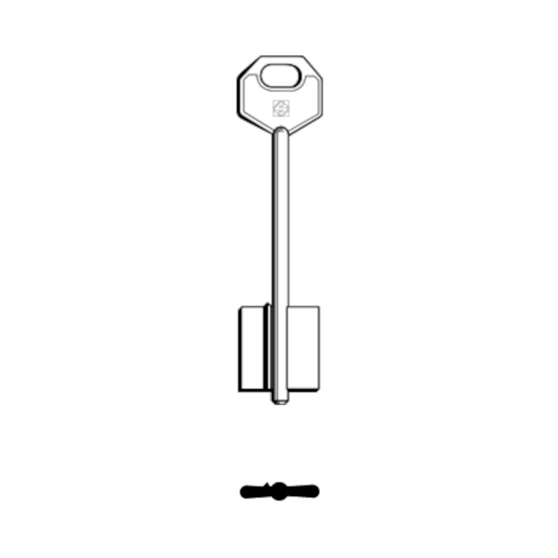 Trezorový klíč 5MT10 (Silca)