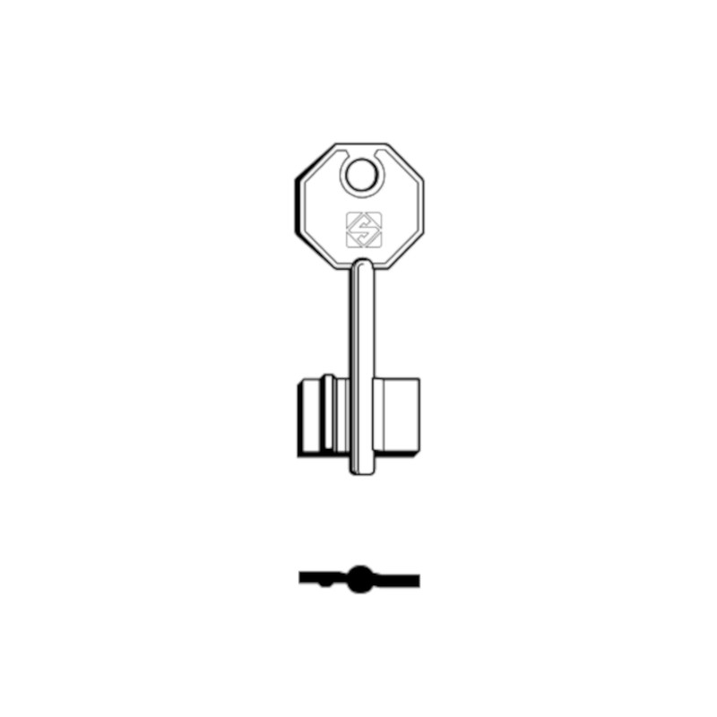 Trezorový klíč 5PT3 (Silca)