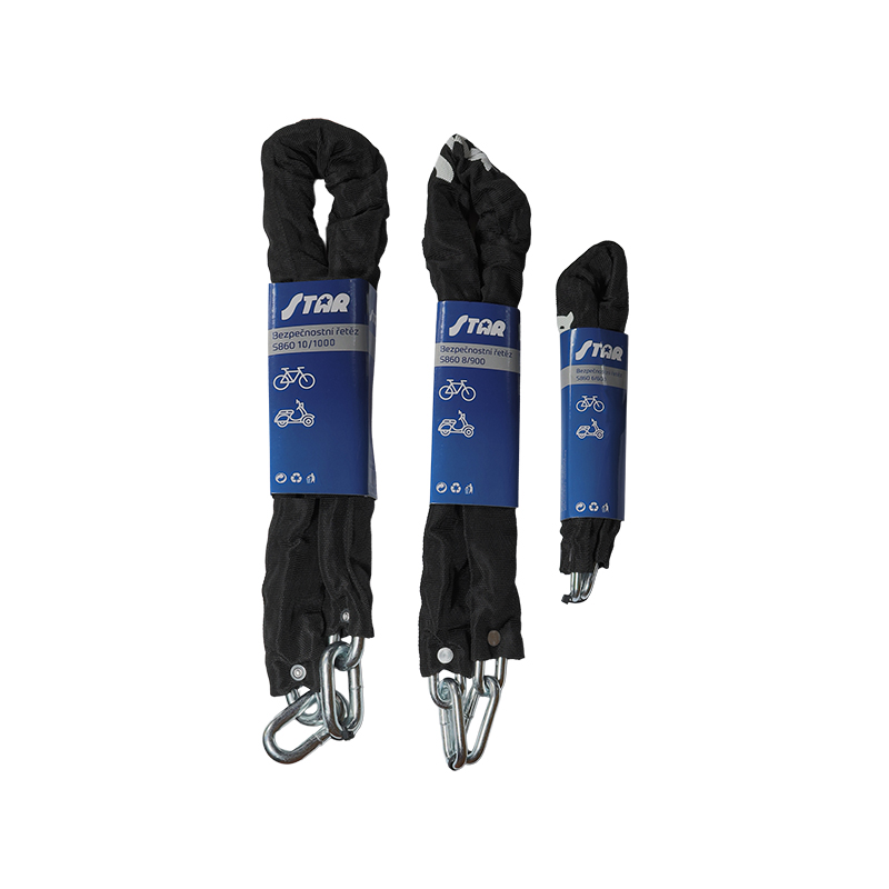 Bezpečnostní řetězy na motorku S860