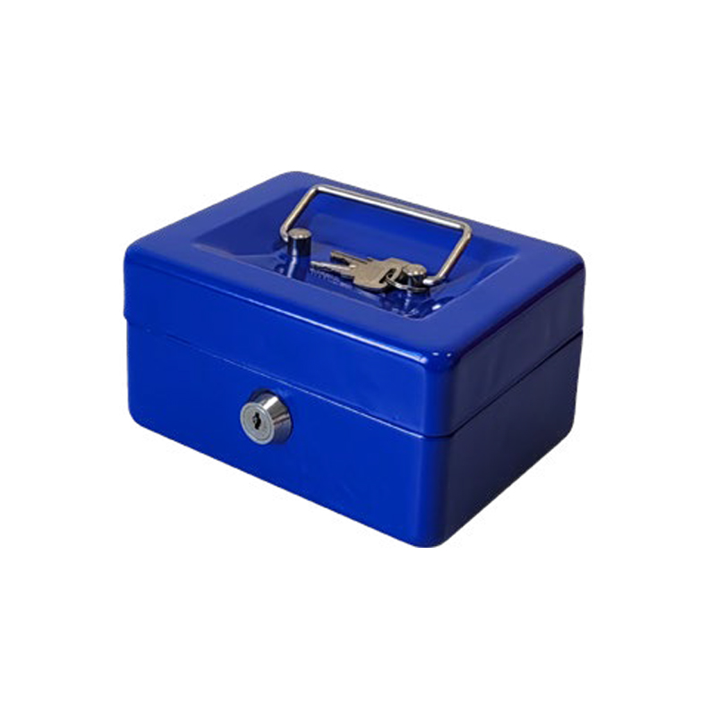 CASH BOX - modrý