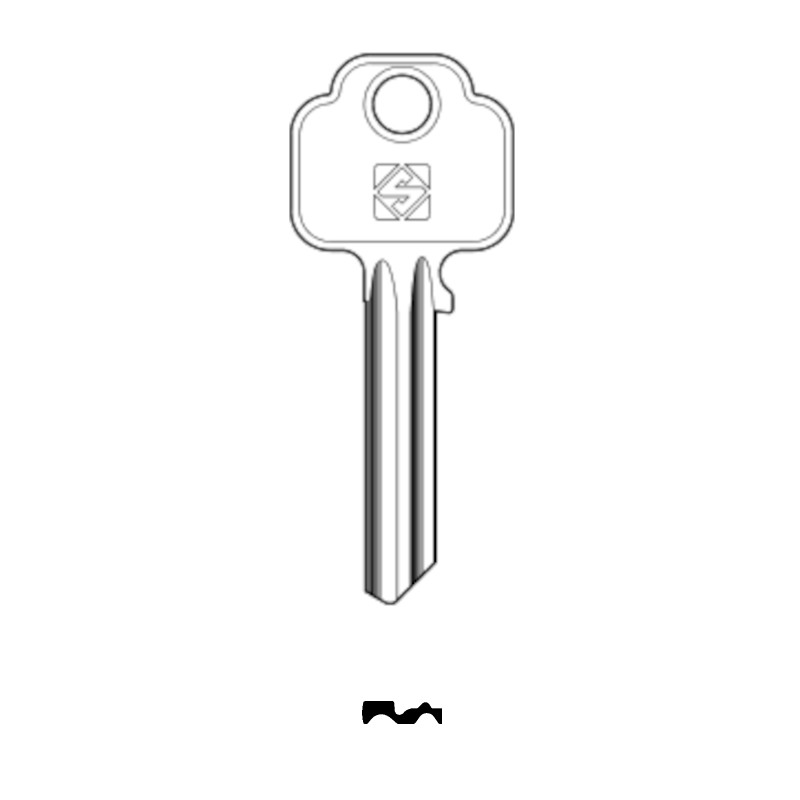 Klíč CHU6 (Silca)