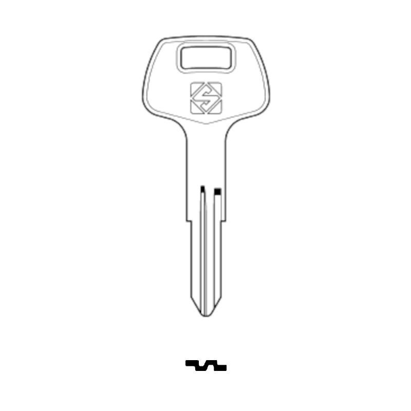 Klíč DAT10R (Silca)