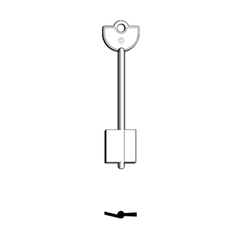 Trezorový klíč GIL (Silca)