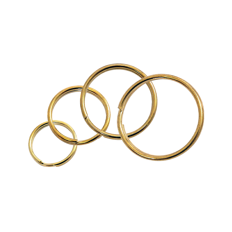 Mosazný kroužek na klíče Silca