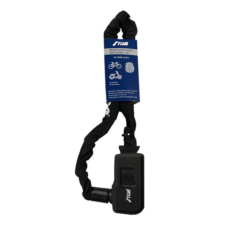 Bezpečnostní řetez na otisk prstu STAR S870