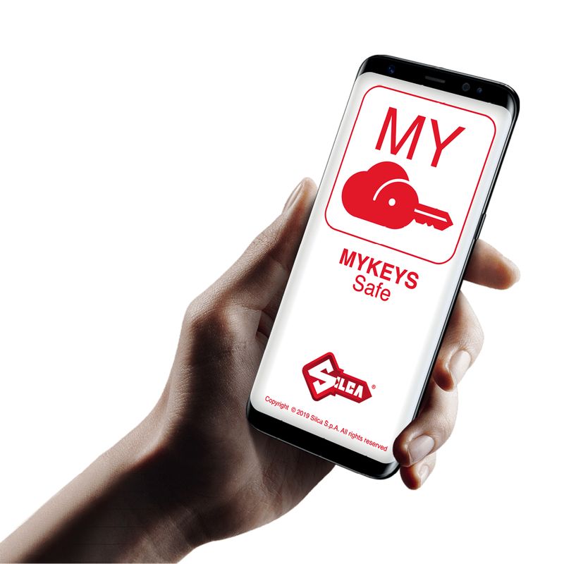 Aplikace MYKEYS Safe je ke stažení pro smartpohny s Androidem a iOS
